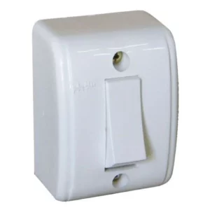 Interruptor Simples Externo 1 Tecla Simp Branco
