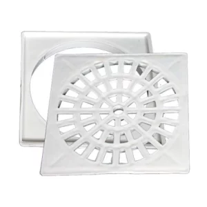 Grelha Quad.p/cx.sif.br C/sup.150mm Plas