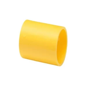 Emenda para Eletroduto Corrugado 25mm Amarelo