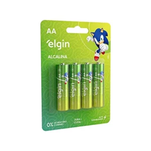 Pilha Alcalina Aa Blister C/4 Pecas - Elgin