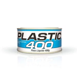 Adesivo Plastico Branco 400g Plastic400