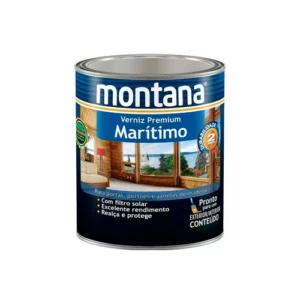 Verniz Maritimo Alto Brilho Natural 900ml - Montana