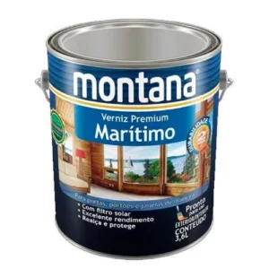 Verniz Maritimo Alto Brilho Natural Galao 3,6 Litros - Montana