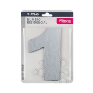 Numero para Casa Adesivo 1 Acm Esc