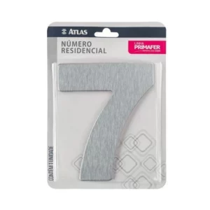Numero para Casa Adesivo 7 Acm Esc
