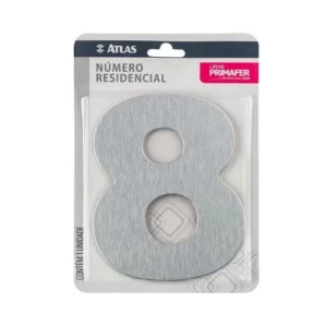 Numero para Casa Adesivo 8 Acm Esc