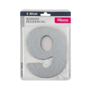 Numero para Casa Adesivo 9 Acm Esc