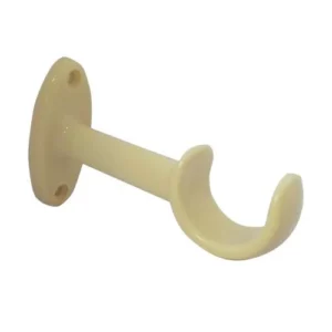Suporte Simples Pvc Varao Cortina Palha