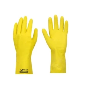 Luva Latex Forrada Multiuso Slim N8 Volk