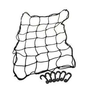 Extensor Elastico Rede 35x35cm P/capacete com 6 Ganchos