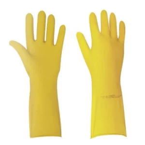 Luva em Latex Amar.tam 07 Forrad.kalipso