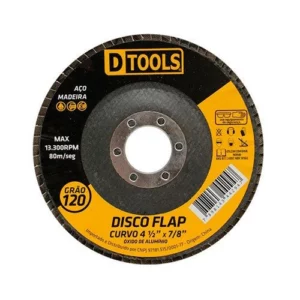 Disco Flap Curvo 4,5gr120 Dtools
