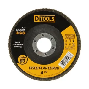 Disco Flap Curvo 4,5 Gr80 Dtools