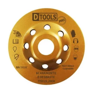 Disco Diam Desbaste/acabamento 4.1/2 Dt