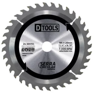 Serra Circular 7 1/4 24d C/videa Dtools