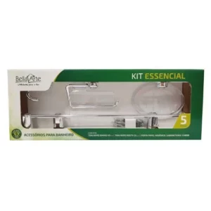 Kit Acessorios 5 Pcs Cristal Bella Arte