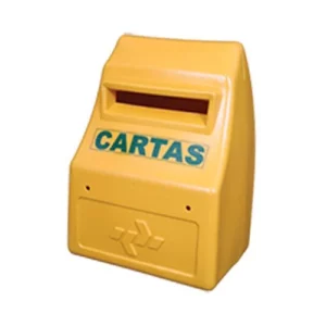 Caixa P/correio Amarela Plastipan