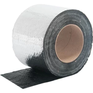 Fita Asfáltica Auto Adesiva Alumínio 20 Cm X 1 Metro Primer