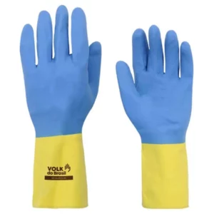 Luva Neoprene/latex Bicolor Slim N08 M Volk Ca 37900