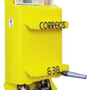 Caixa Correio Goma36x26x9 Amarela