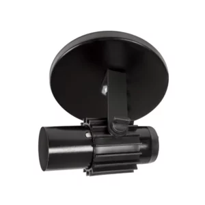 Spot Aletado P/1 Lamp.preto Luzon