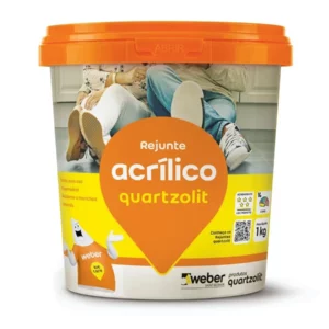 Rejunte Acrilico Cz Platina 1kg Quartzol