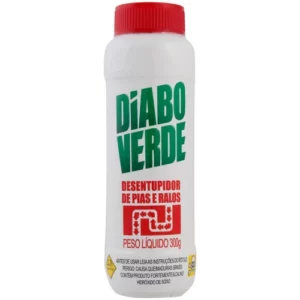 Desentupidor Diabo Verde Granulado 300g