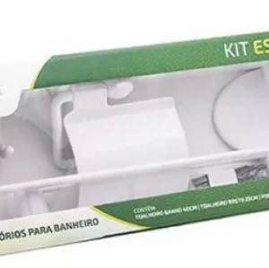 Kit Acessorios 5 Pcs Branco Bella Arte