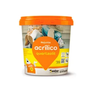 Rejunte Acrilico Branco 1kg Quartzolit