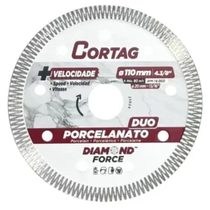 Disco Diamantado Porcelanato Duo 110 Mm