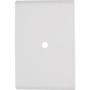 Placa com 1 Furo 9,5mm 4 X 2 Tramontina Liz Branca - Tramontina