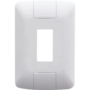 Placa 1 Posto Vertical 4x2 Tramontina Aria Branca