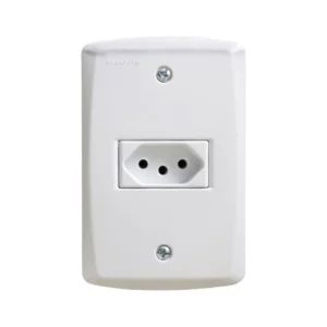Tomada Simples 4x2 2p+t Nbr 10a 250v 57145/010 Branca Tramontina