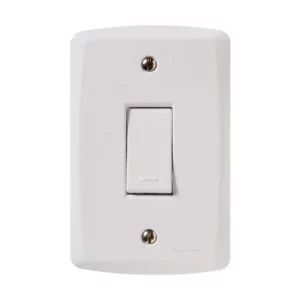 Conjunto de 1 Interruptor Simples 10a Branco-tramontina