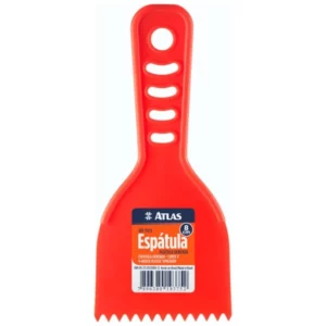 Espatula Plastica Dentada 8cm - Atlas