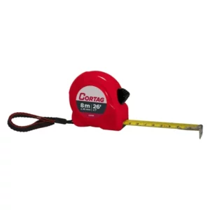 Trena Aço 25mm Abs Blister com 8 Metros