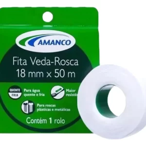 Fita Veda Rosca 18mm x 50m - Amanco