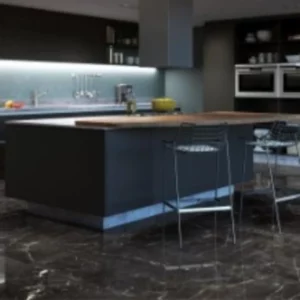 Elizabeth Porcelanato 84x84 Nero Reale Cx2.12 a -