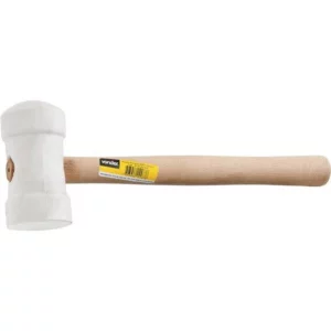 Martelo de Borracha Branco 40mm - Vonder - Imagem 1