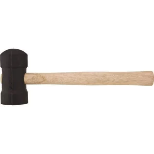 Martelo de Borracha Preto 60mm - Vonder - Imagem 2