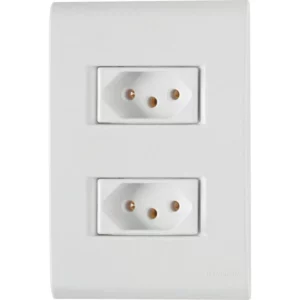 Conjunto 4 X 2 2 Tomadas 2p + T250v/ 10a - Tramontina - Imagem 1