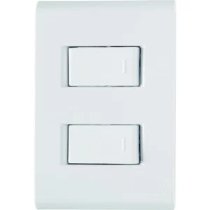 Conjunto 4" X 2" de 1 Interruptor Simples 10a 250v + 1 Interruptor Paralelo 10a 250v - Tramontina - Imagem 1