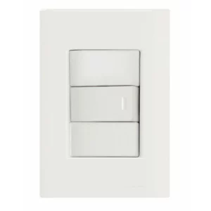 Conjunto 4x2 com 1 Interruptor Paralelo 10 a 250 V Giz Branco - Tramontina - Imagem 1