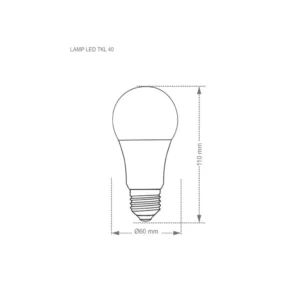 Lâmpada Led Tkl 40 / 7w 6500k - Imagem 3