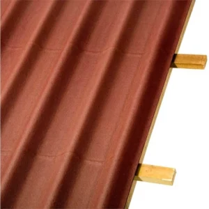 Telha Ecológica Stilo 200x95cm Vermelha - Imagem 4