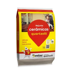 Rejunte Cerâmicas Bege 1kg - Quartzolit - Imagem 3