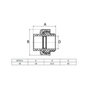 União Soldável 40mm - Amanco - Imagem 2