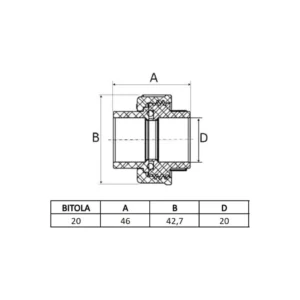 União Soldável 20mm - Amanco - Imagem 2