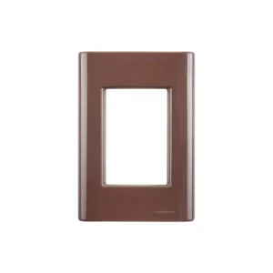 Placa 3 Postos 4x2 Café - Imagem 1