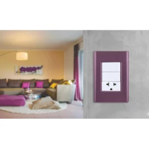 Placa 3 Postos 4x2 Purpura - Imagem 4